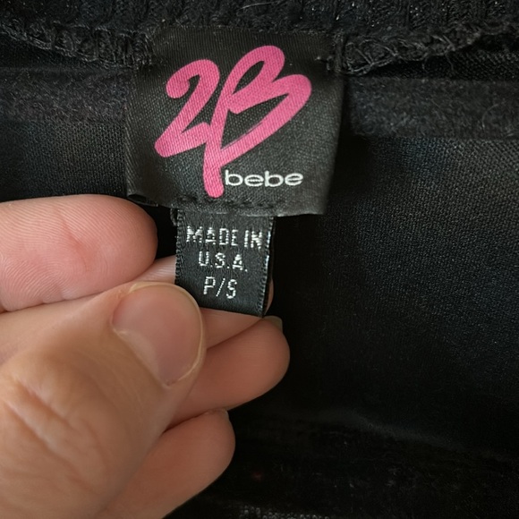 Bebe black cardigan with shoulder detail - Picture 4 of 4